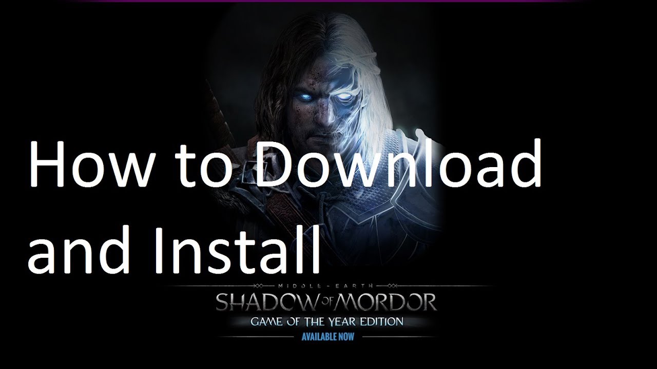 shadow of mordor setup.exe download