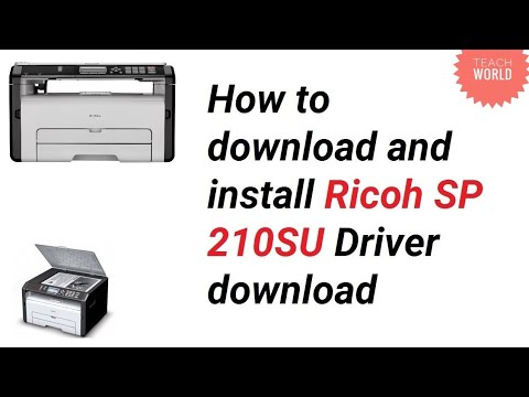 ricoh sp111su driver download